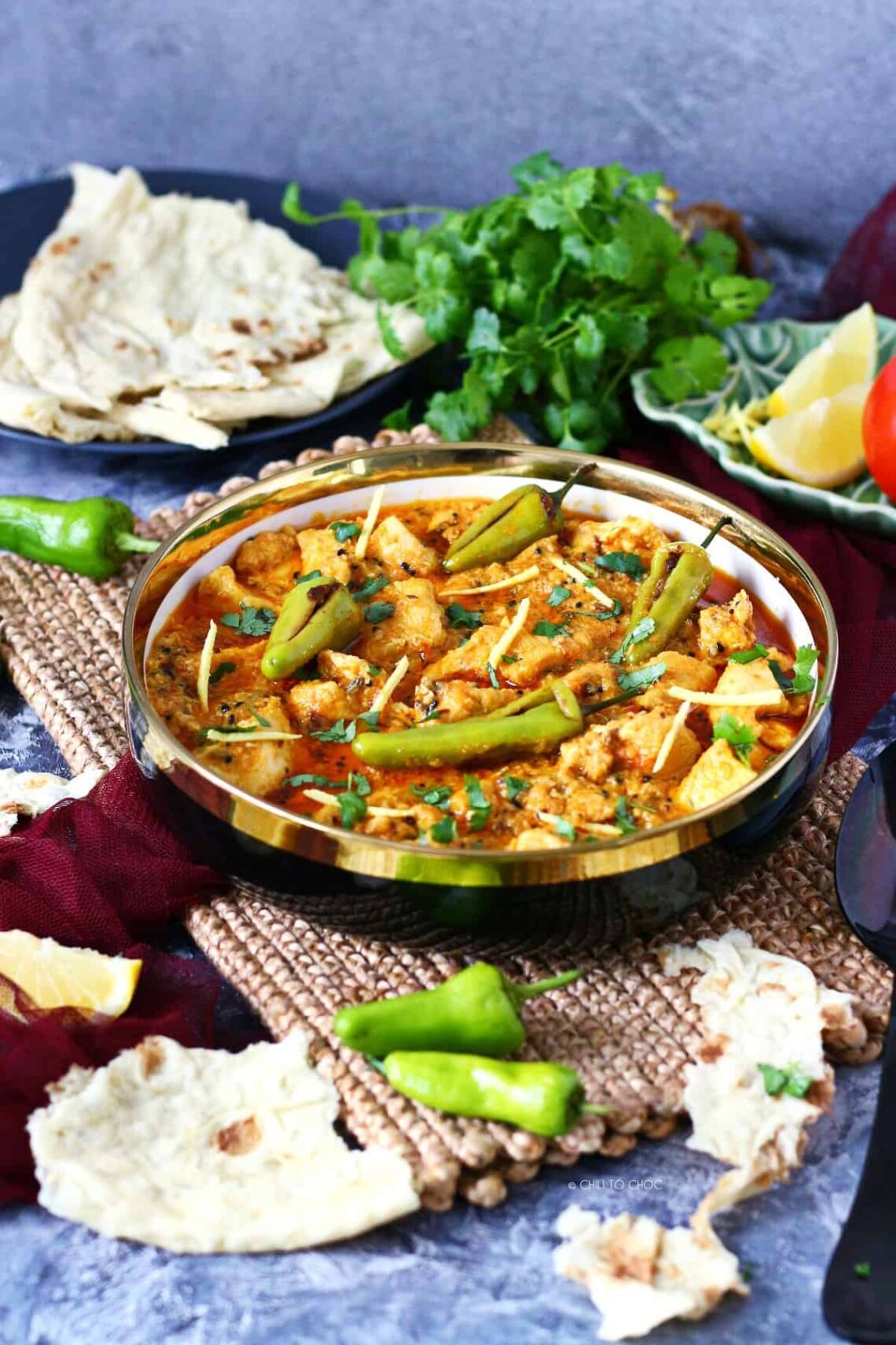 Chicken Achari Handi